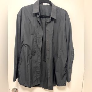 Jill Sander black button down